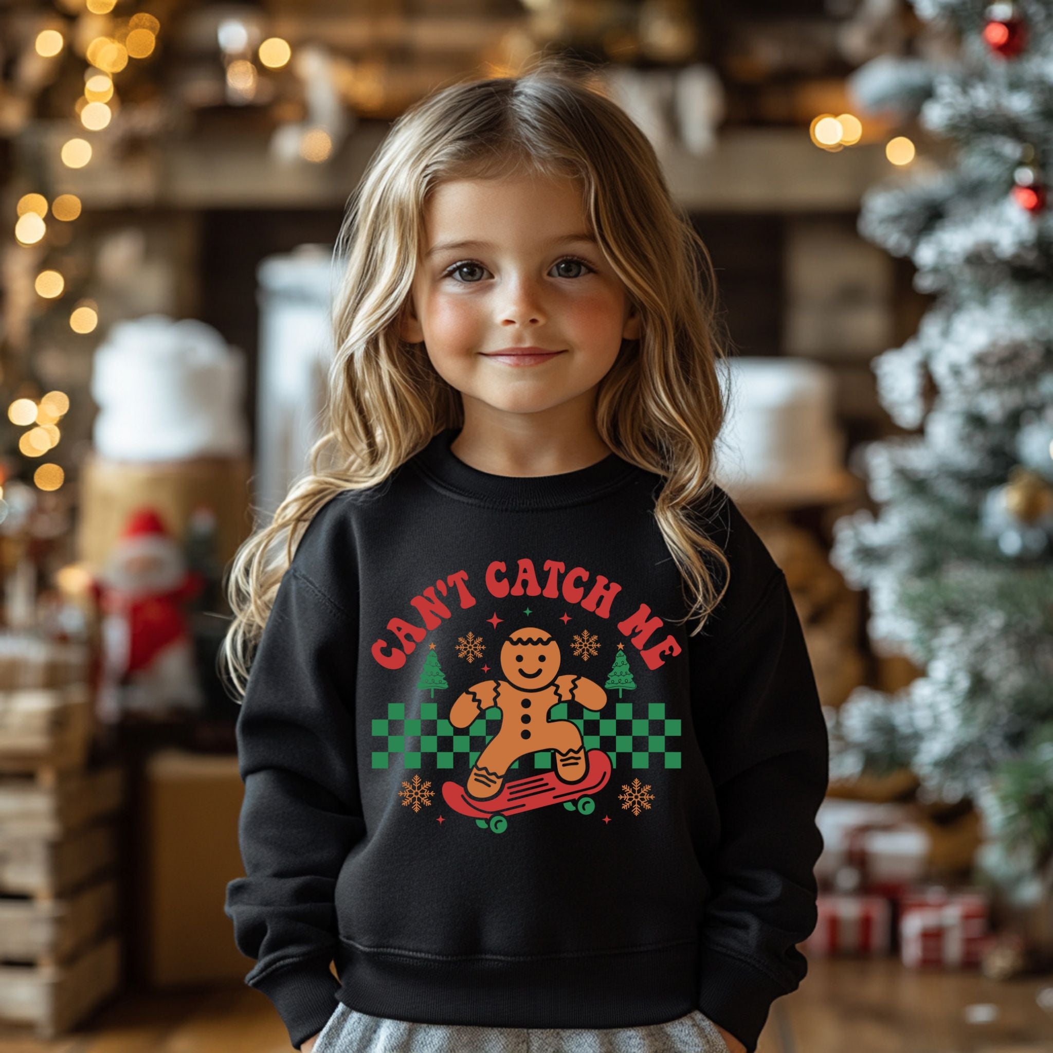 Can’t Catch Me Gingerbread Sweatshirt