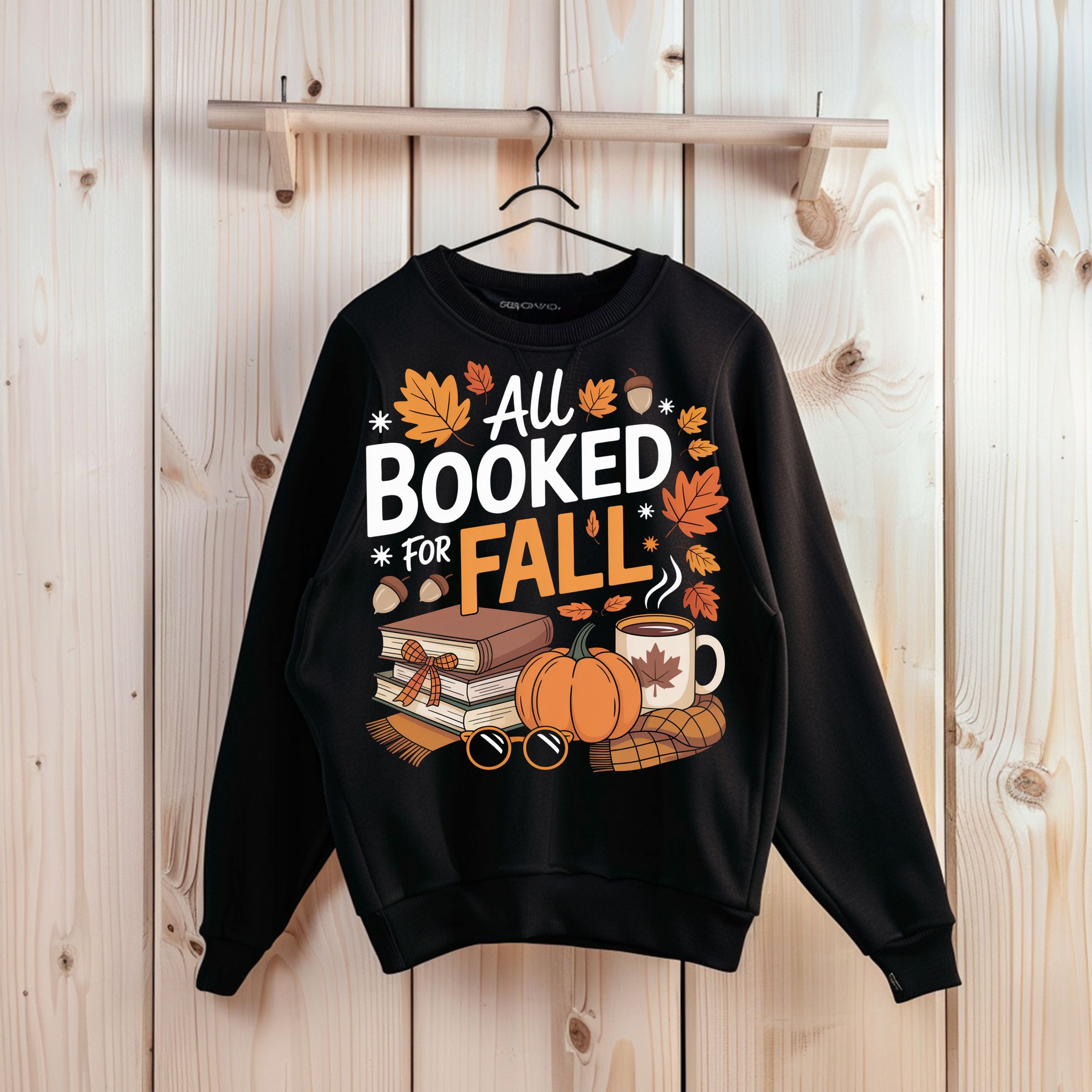 All BOOKED for Fall Sweatshirt