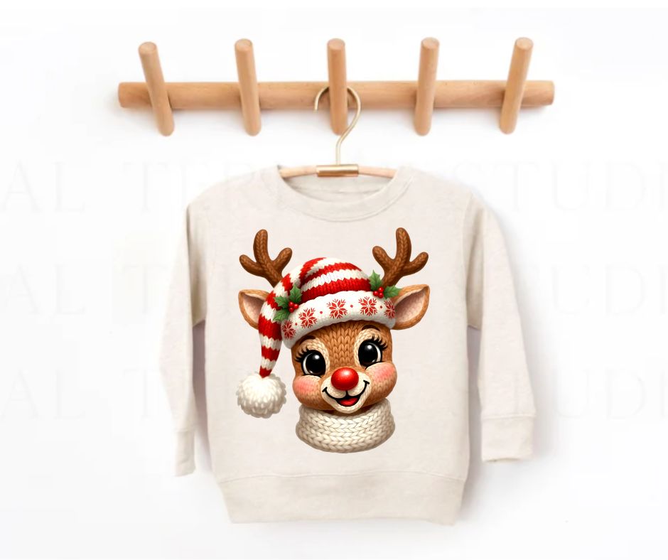 Coziest Reindeer Sweatshirt